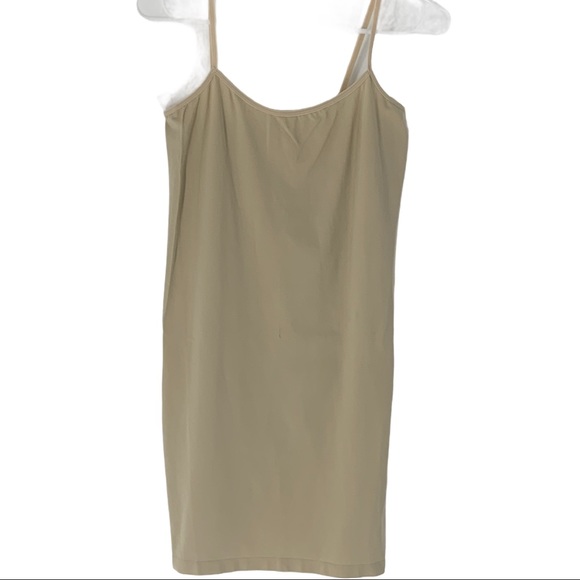 Iconoflash Nylon Long Cami Slip Dress Plus Size. - Picture 1 of 4